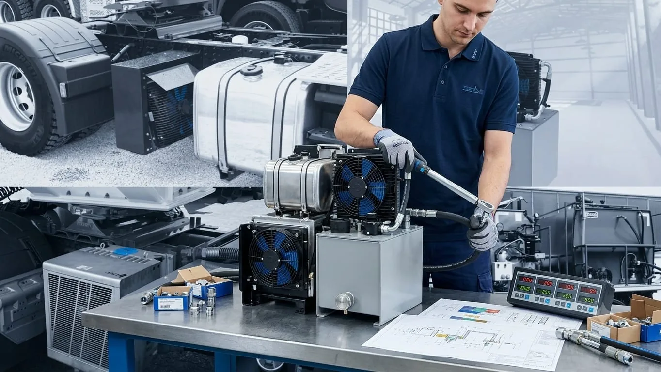 Systèmes de Refroidissement Hydraulique pour Transport de Gaz